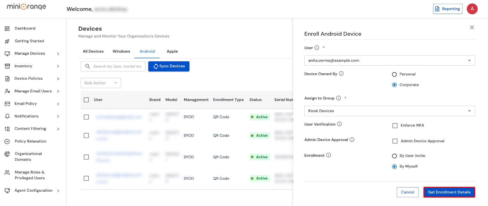 android tablet kiosk app