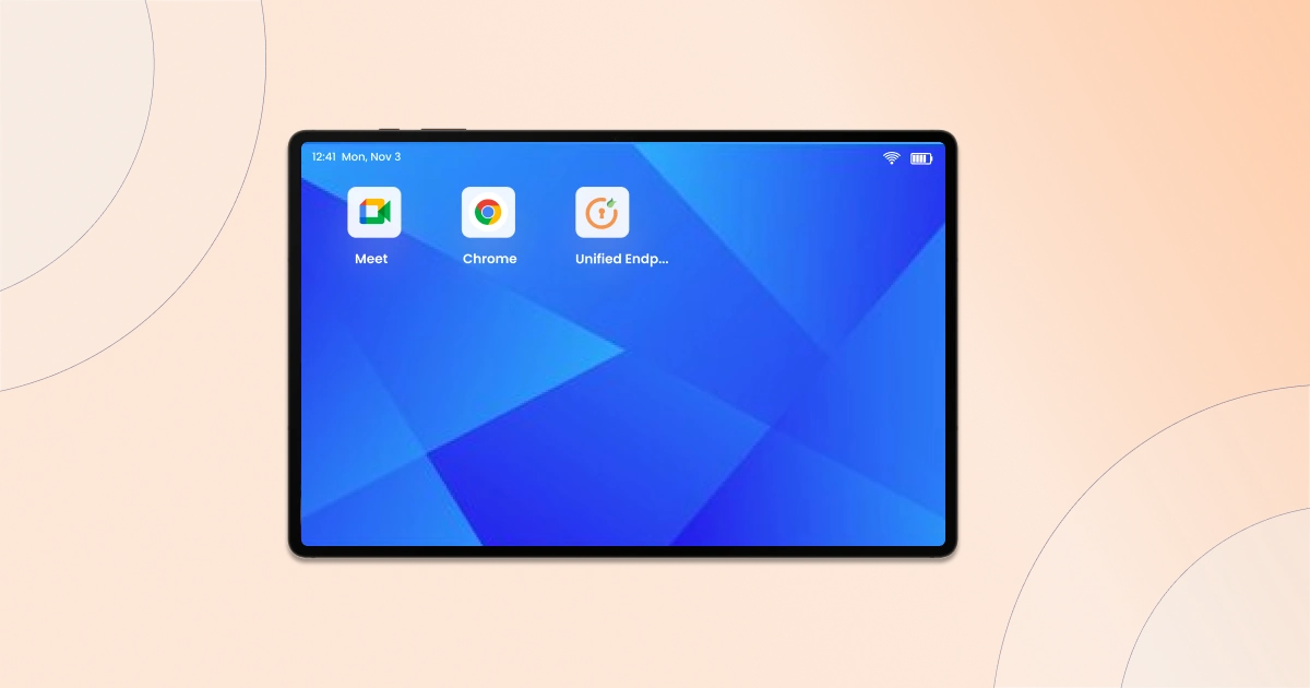turn tablet into kiosk