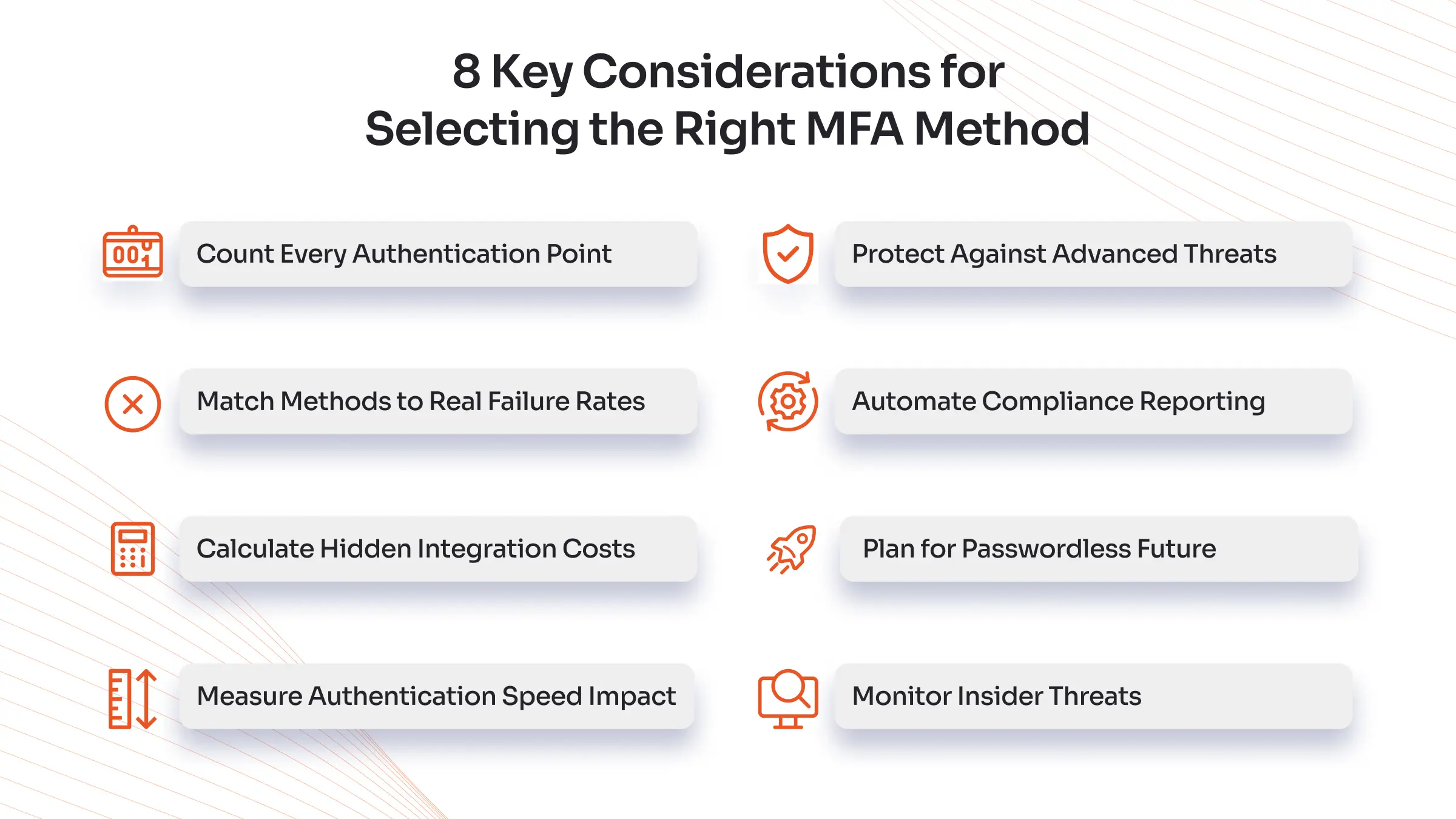 Key Considerations for Selecting the Right MFA Method
