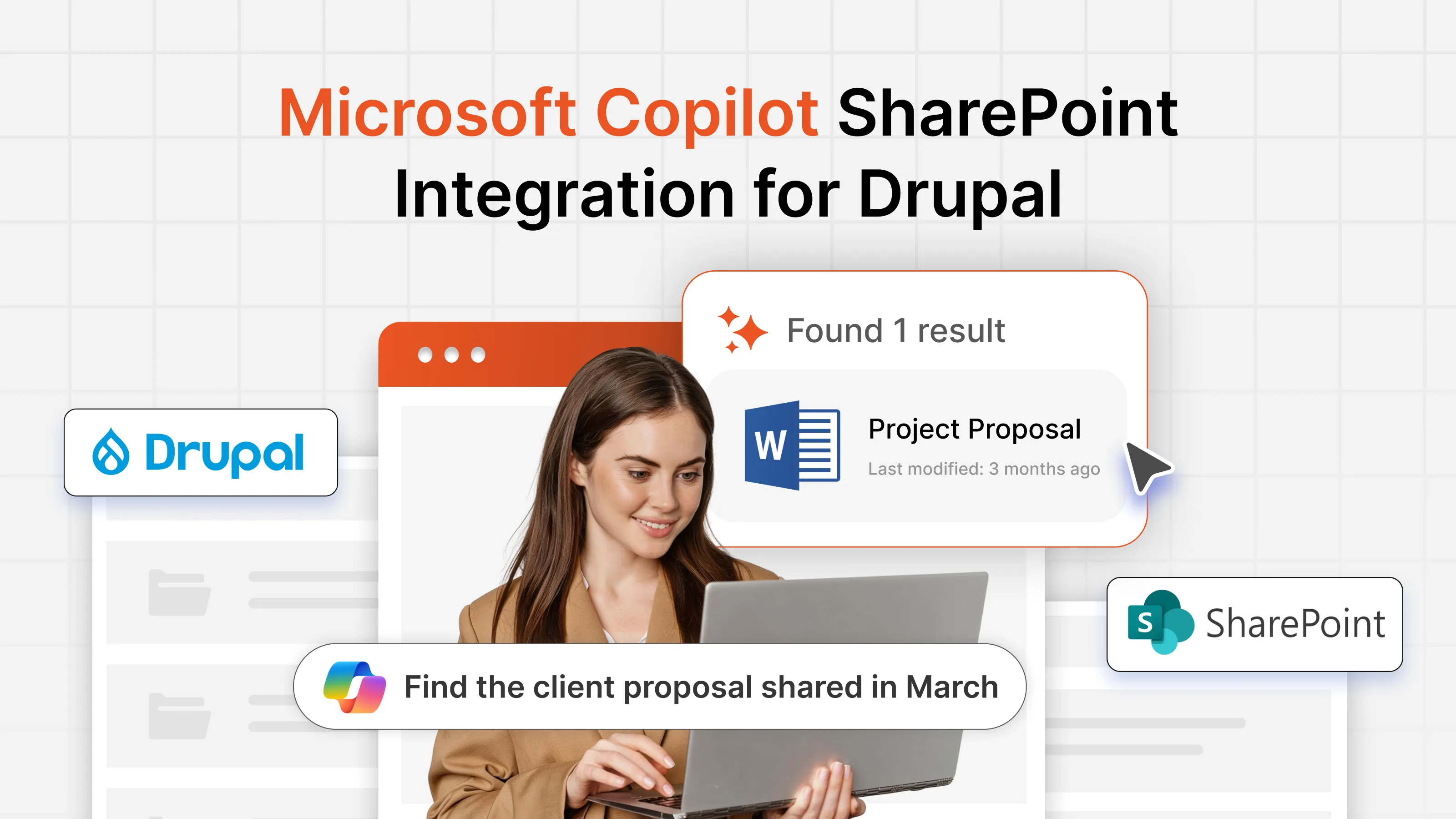 Microsoft Copilot SharePoint Integration for Drupal