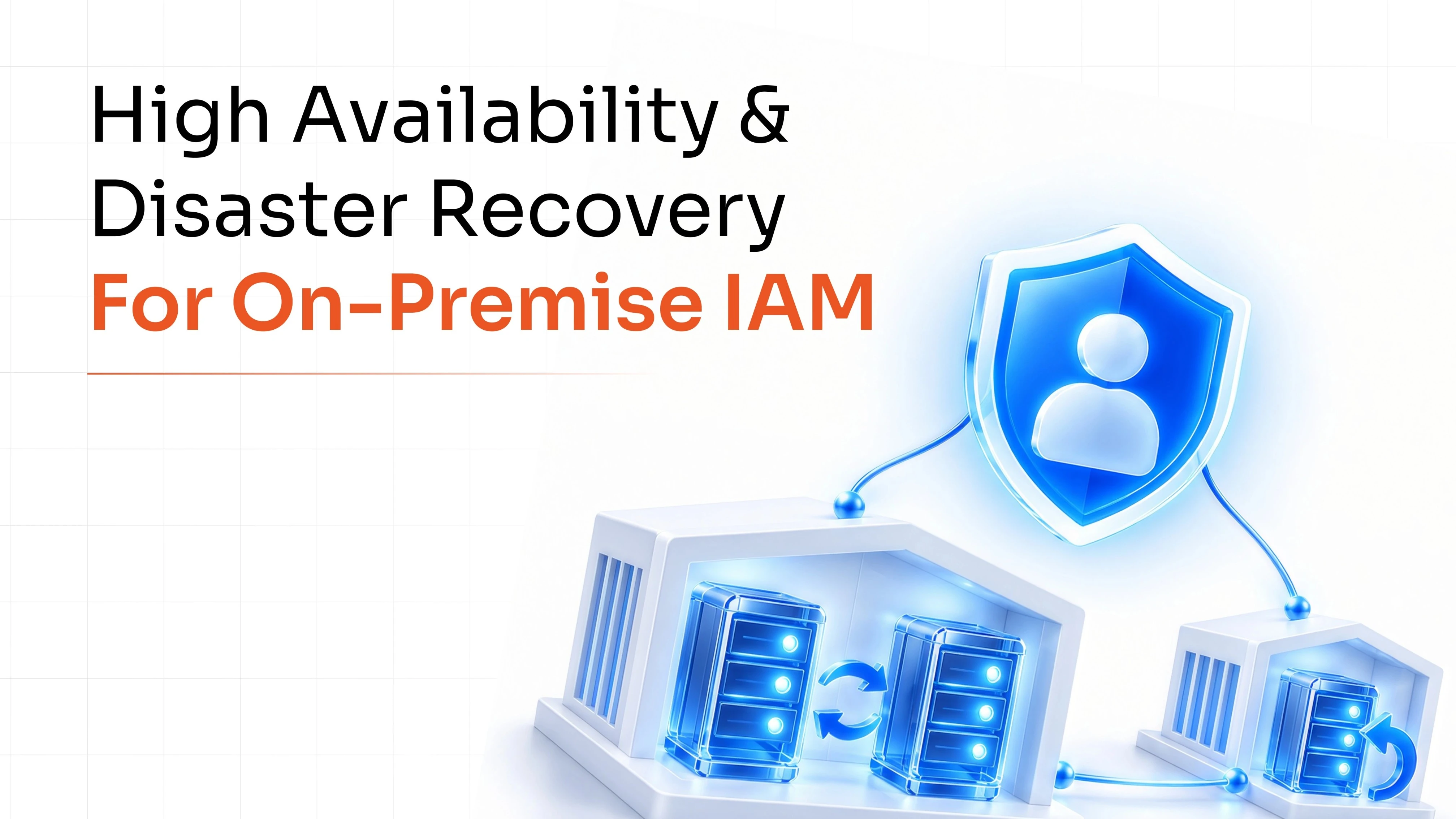 How to Build a High-Availability and Disaster Recovery Strategy for On-Premise IAM