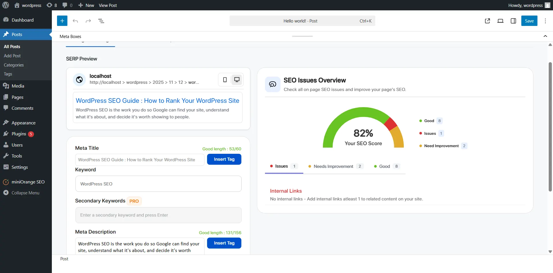 WordPress SEO | On-Page SEO