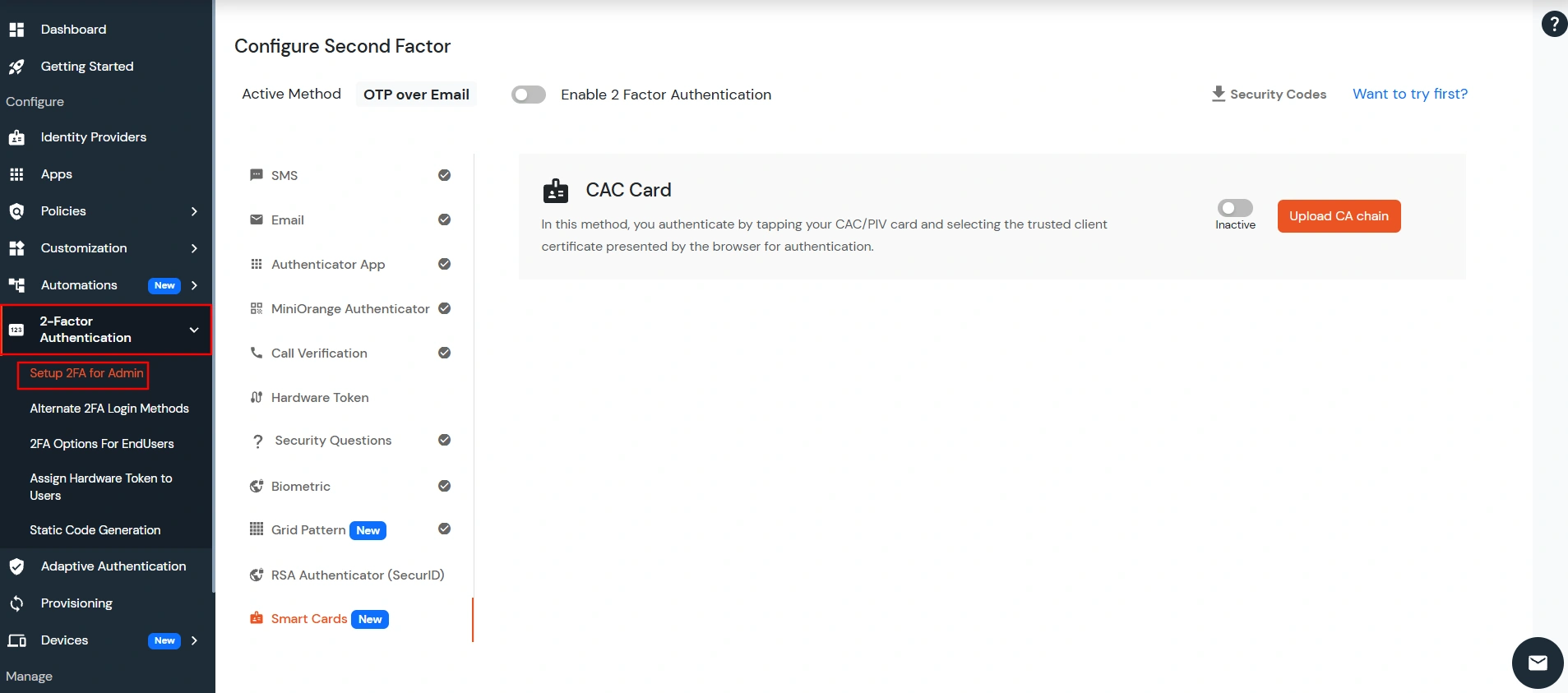 Select Smart Cards