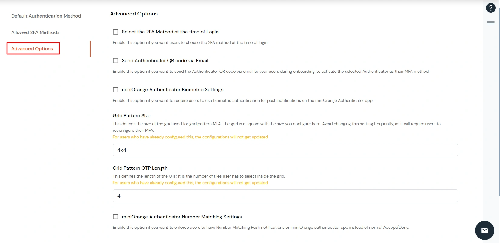 Click Advanced Options