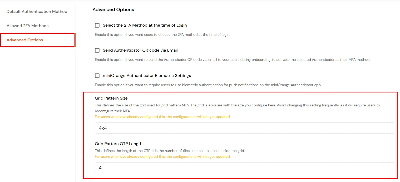 Click Advanced Options