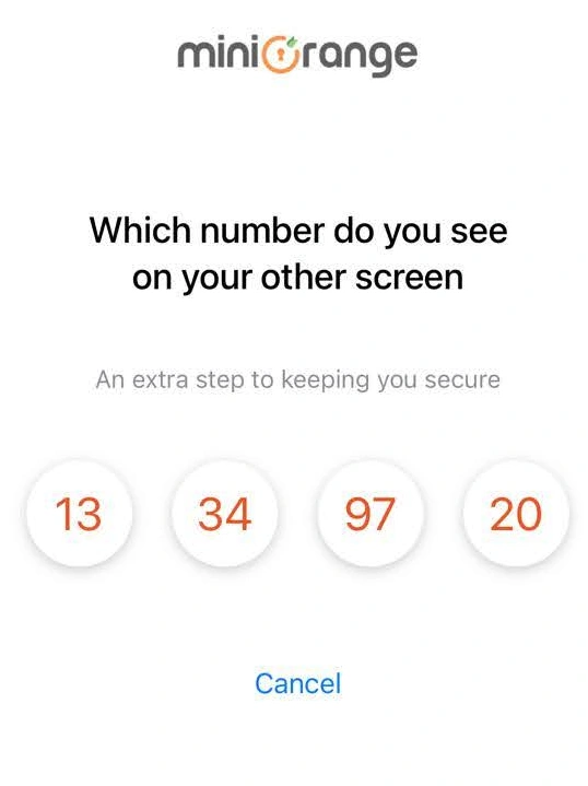 Number Matching Push Notifications