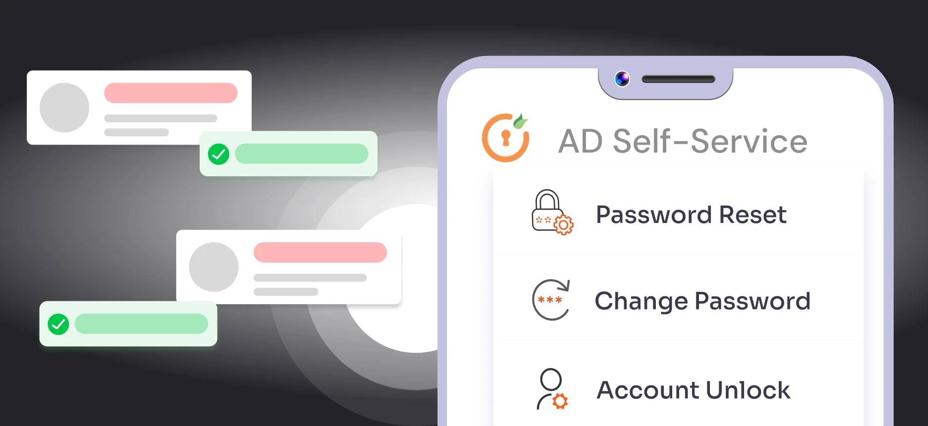 self service password reset mobile