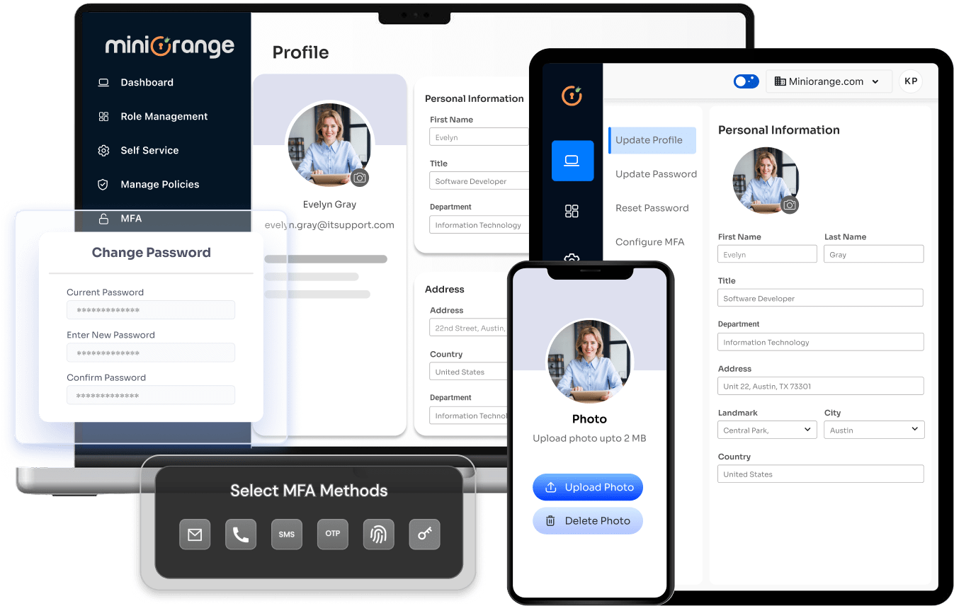 AD Self Service Profile Update