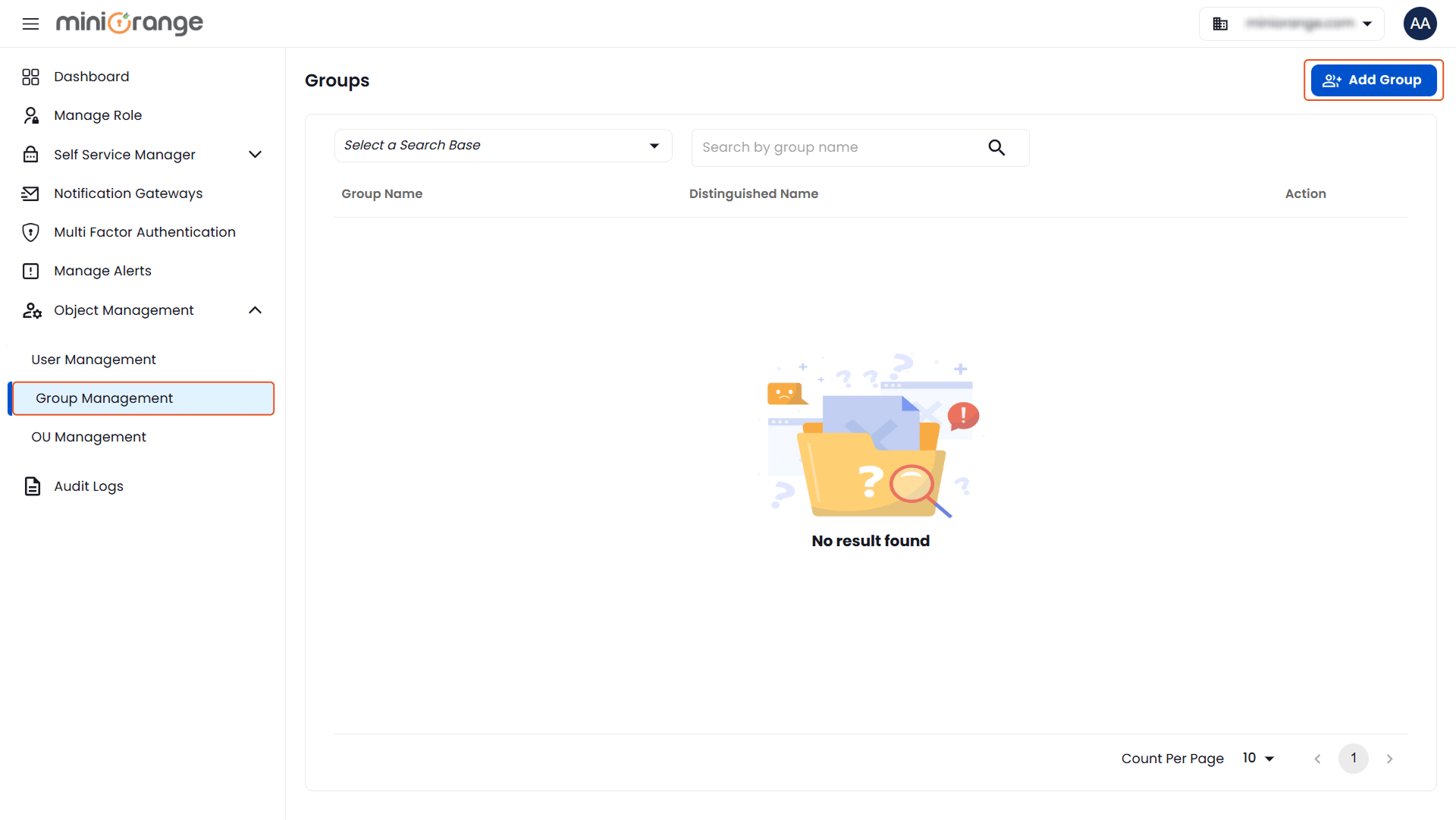 Add New Group in group management | Groups Management