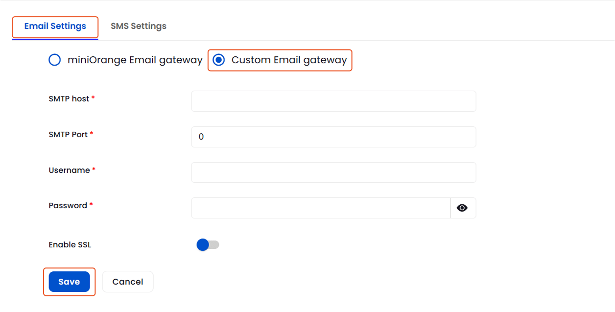 Custom Notification Gateway | Notification Gateway