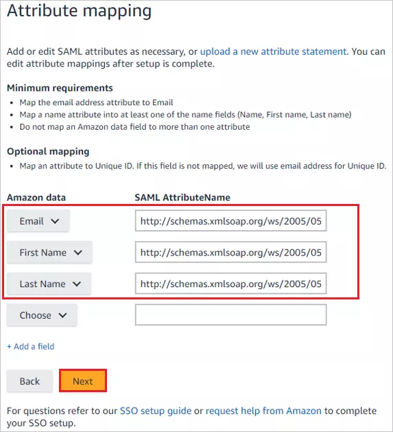 Amazon Business Single Sign-On (sso)