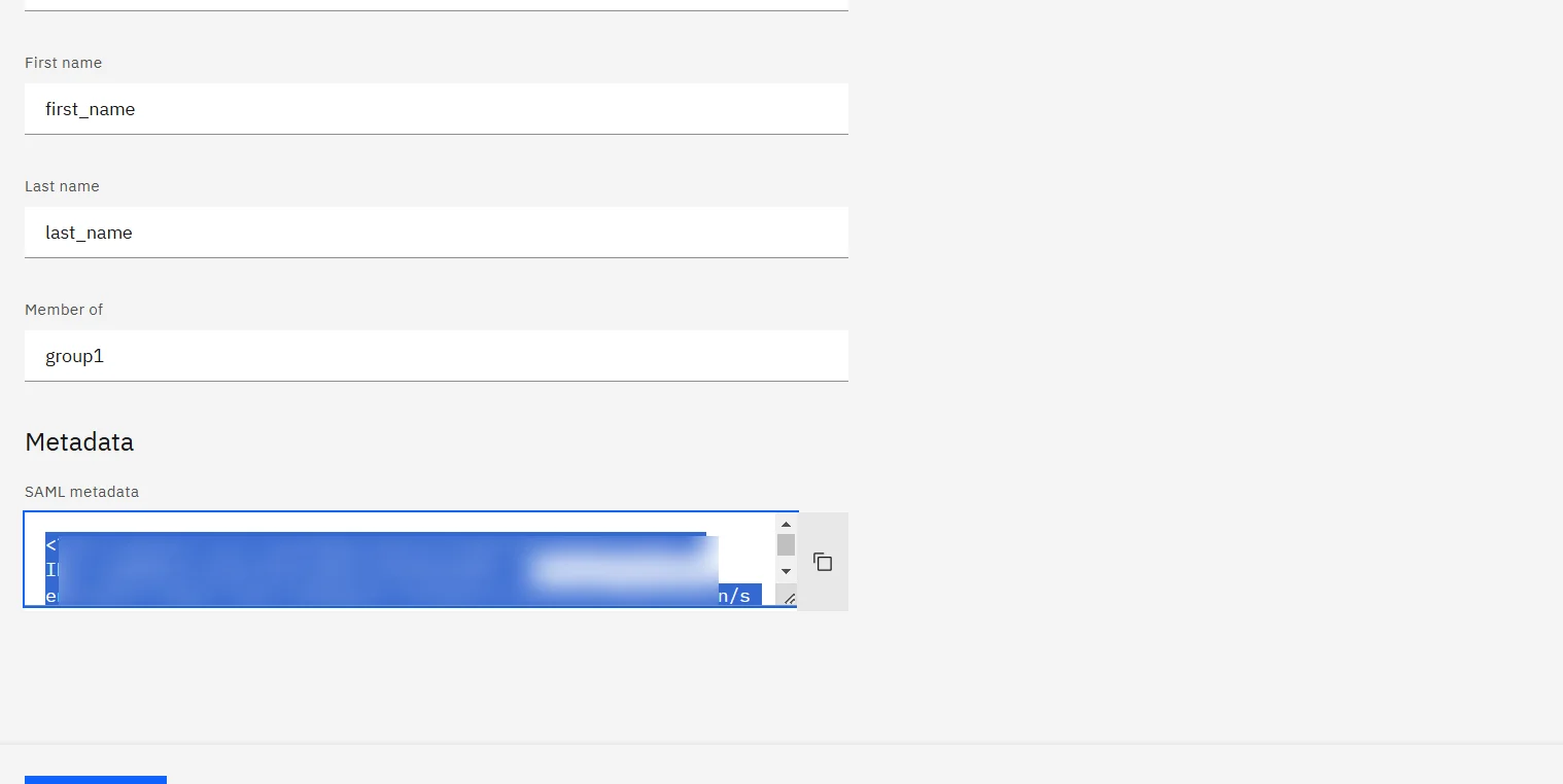 Aspera Faspex Single Sign-On (SSO) Copy Metadata as text