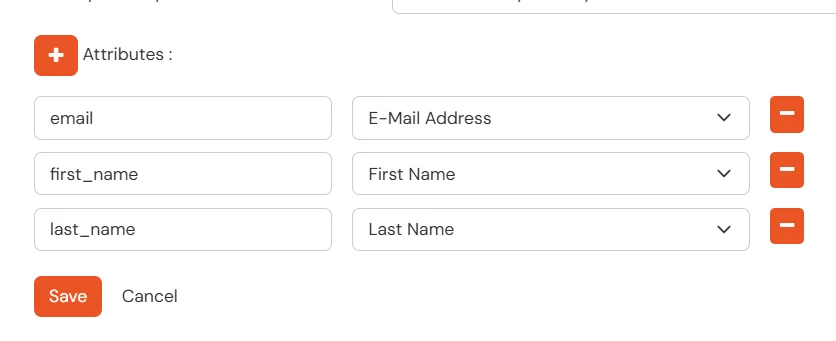 Aspera Faspex Single Sign-On (SSO) Map the attributes and click save