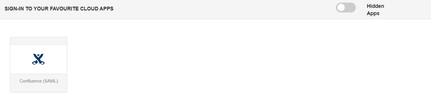 Atlassian Confluence Cloud Single Sign-On (SSO) manage apps