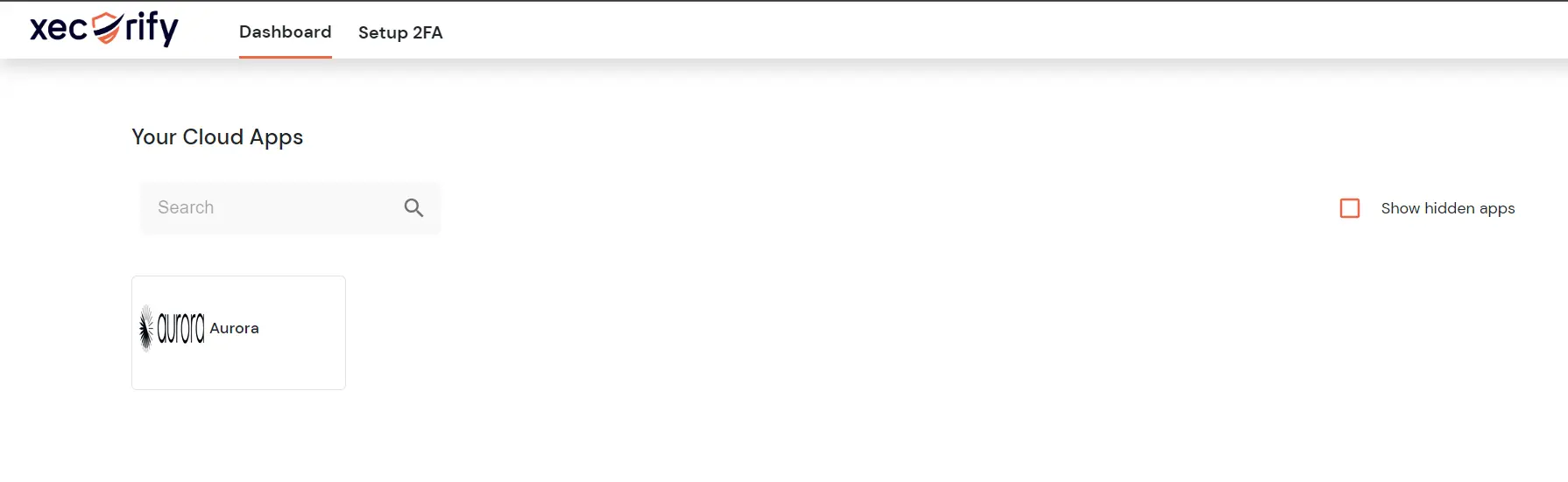 AuroraSolar Single Sign-On (SSO) manage apps
