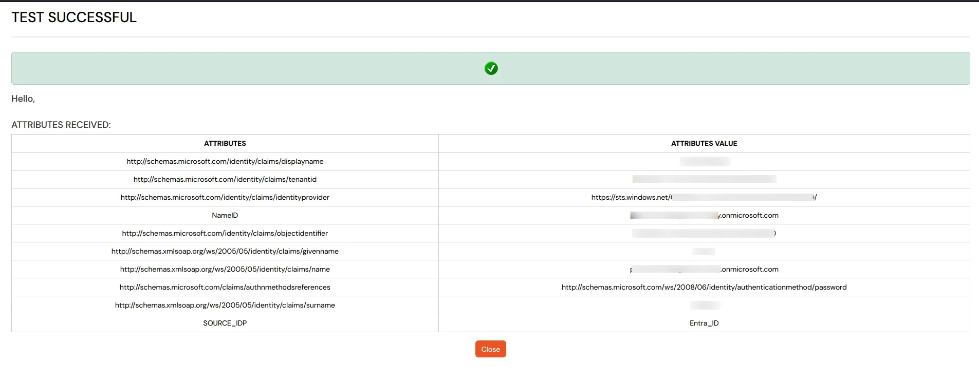 Microsoft Entra ID login