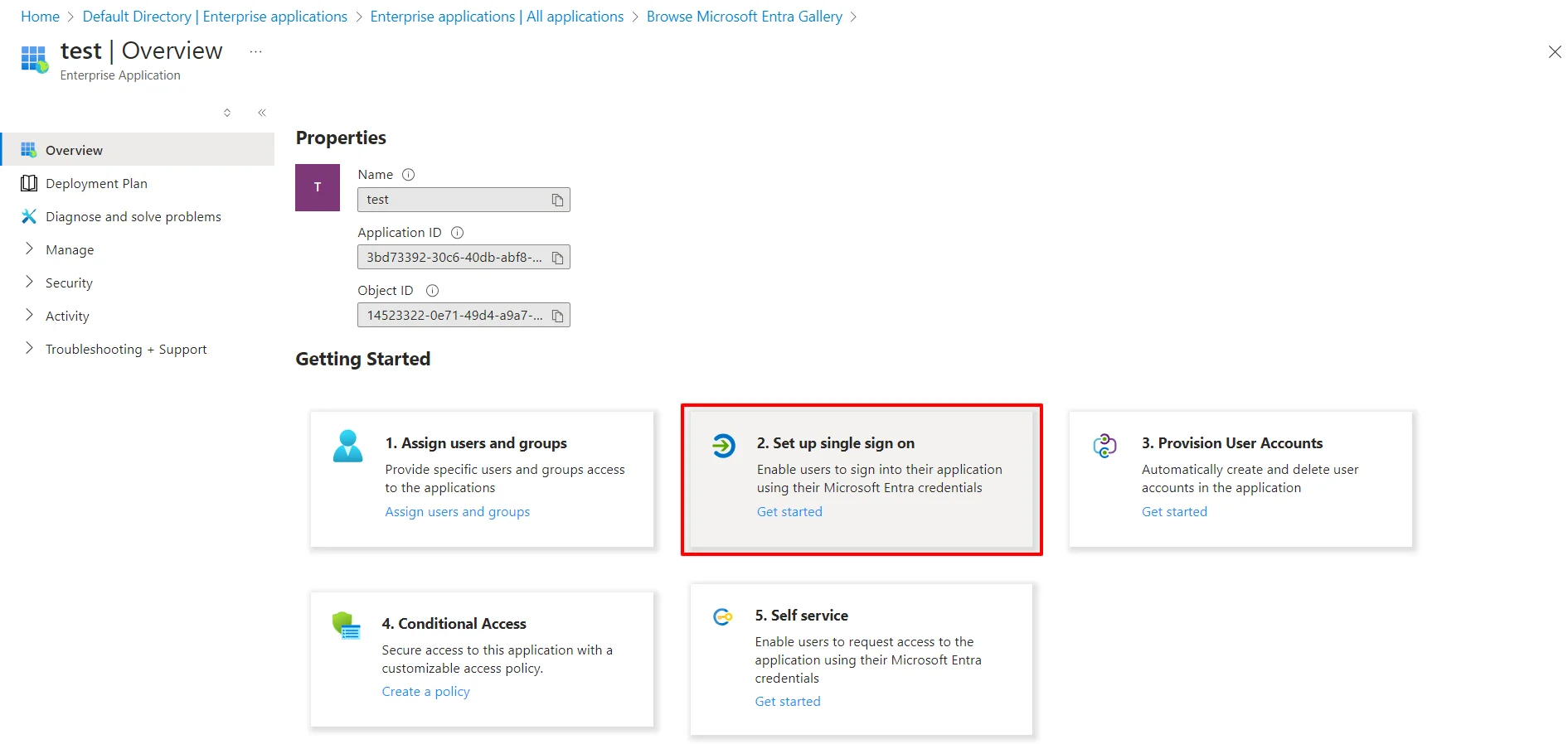 Microsoft Entra ID (Formerly Azure AD) Identity Provider : Setup SSO