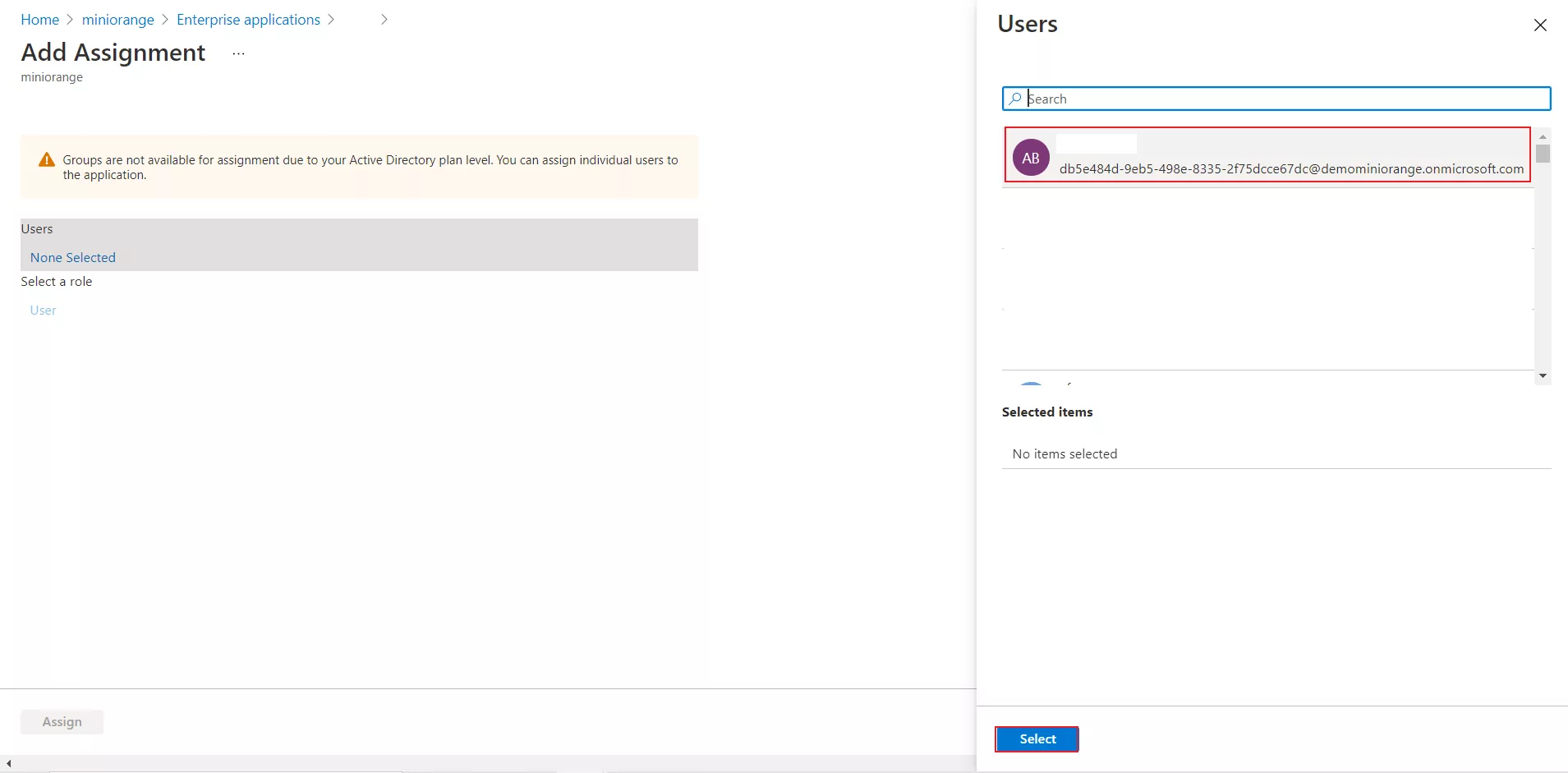 Microsoft Entra ID (Formerly Azure AD) Identity Provider : Add users