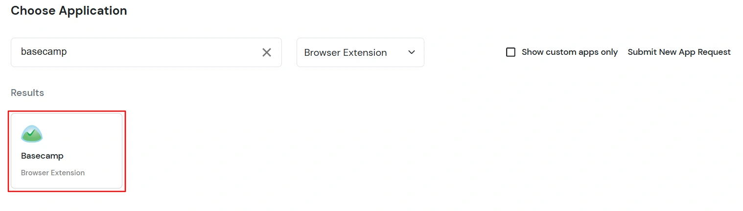 Basecamp Single Sign-On (SSO) Browser Add On