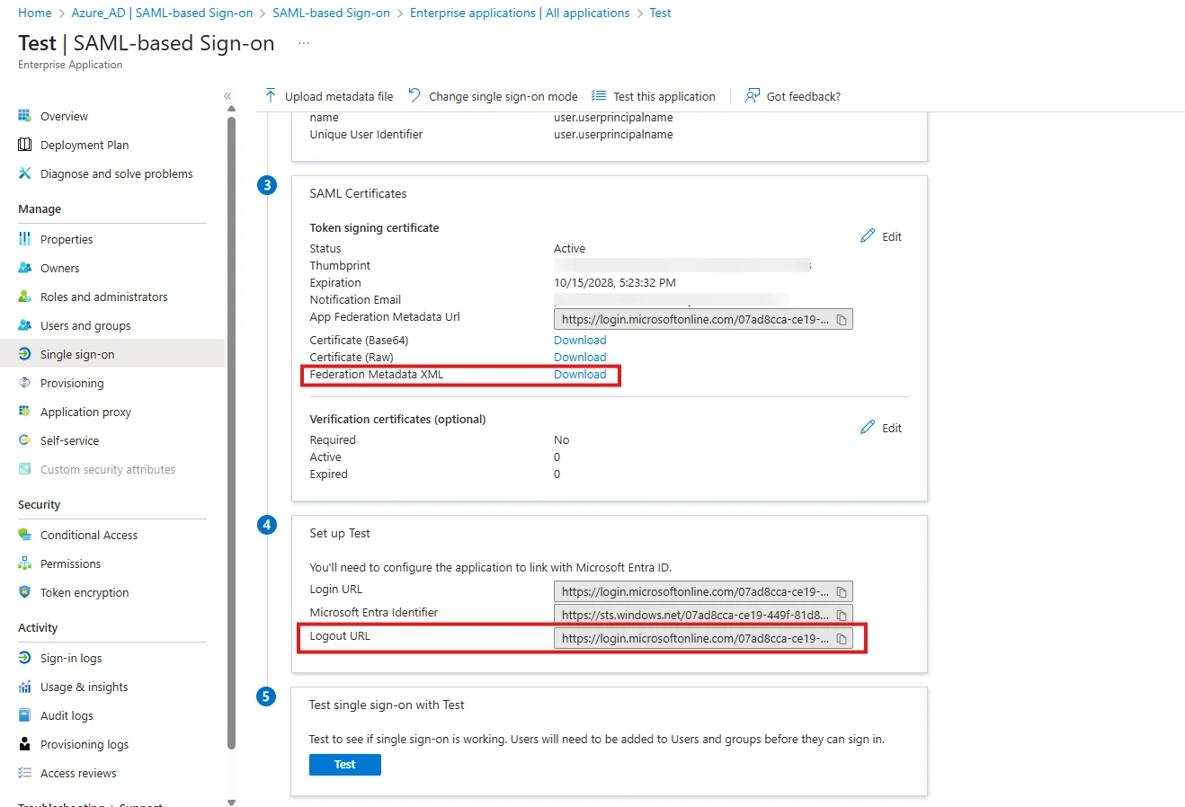 Download Microsoft Entra ID Metadata