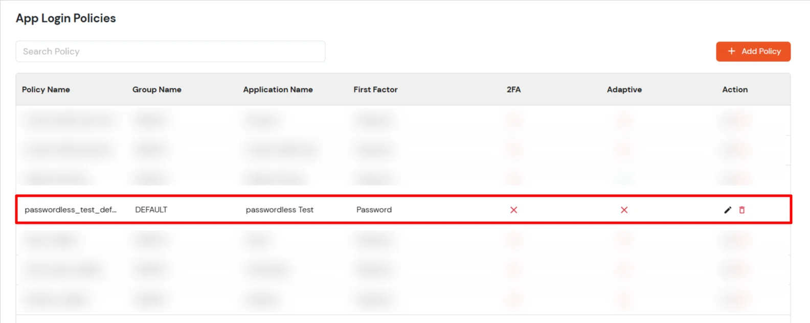 BigCommerce Passwordless login: Edit BigCommerce Policy