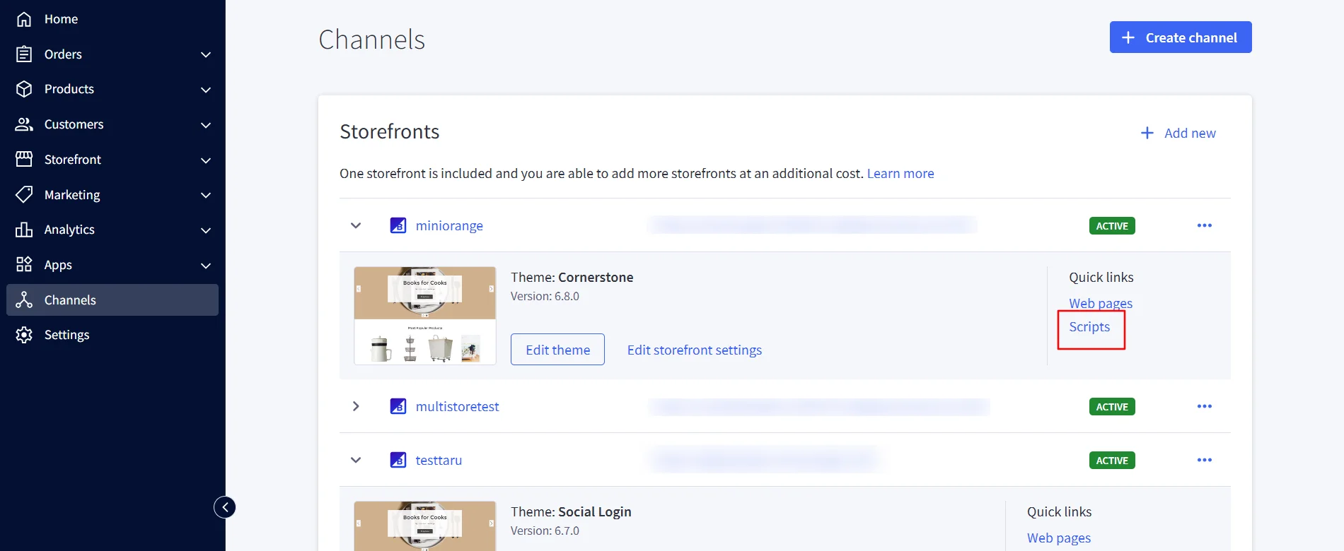 BigCommerce Single Sign-On (SSO): create script