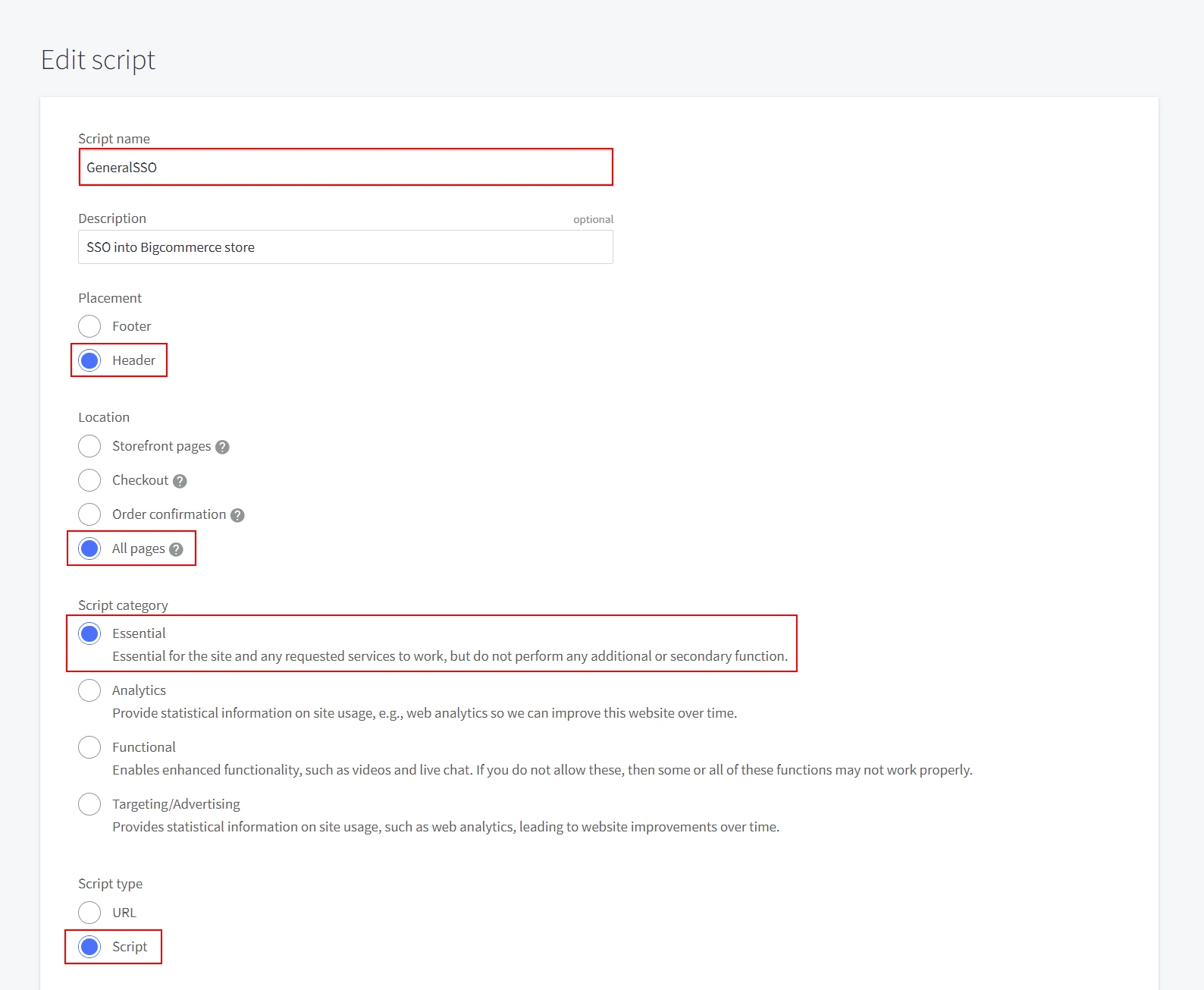 BigCommerce Passwordless Login: enable settings