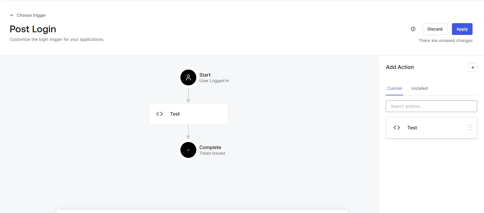 BigCommerce Single Sign-On (SSO) Click Apply
