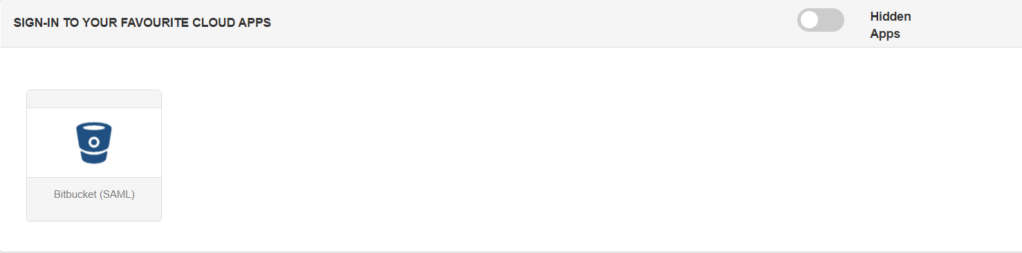 Bitbucket  Single Sign-On (SSO) manage apps