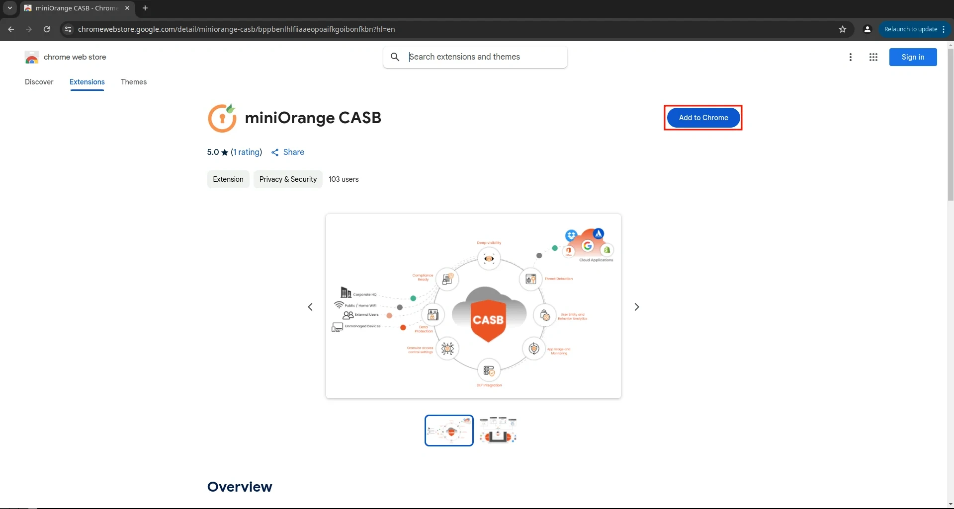 go to chrome web store