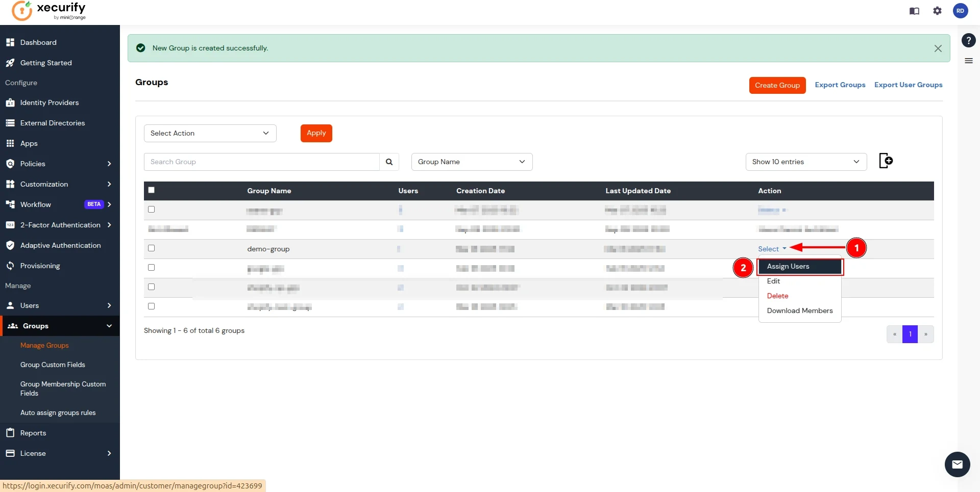 Google workspace with your Identity Provider- select