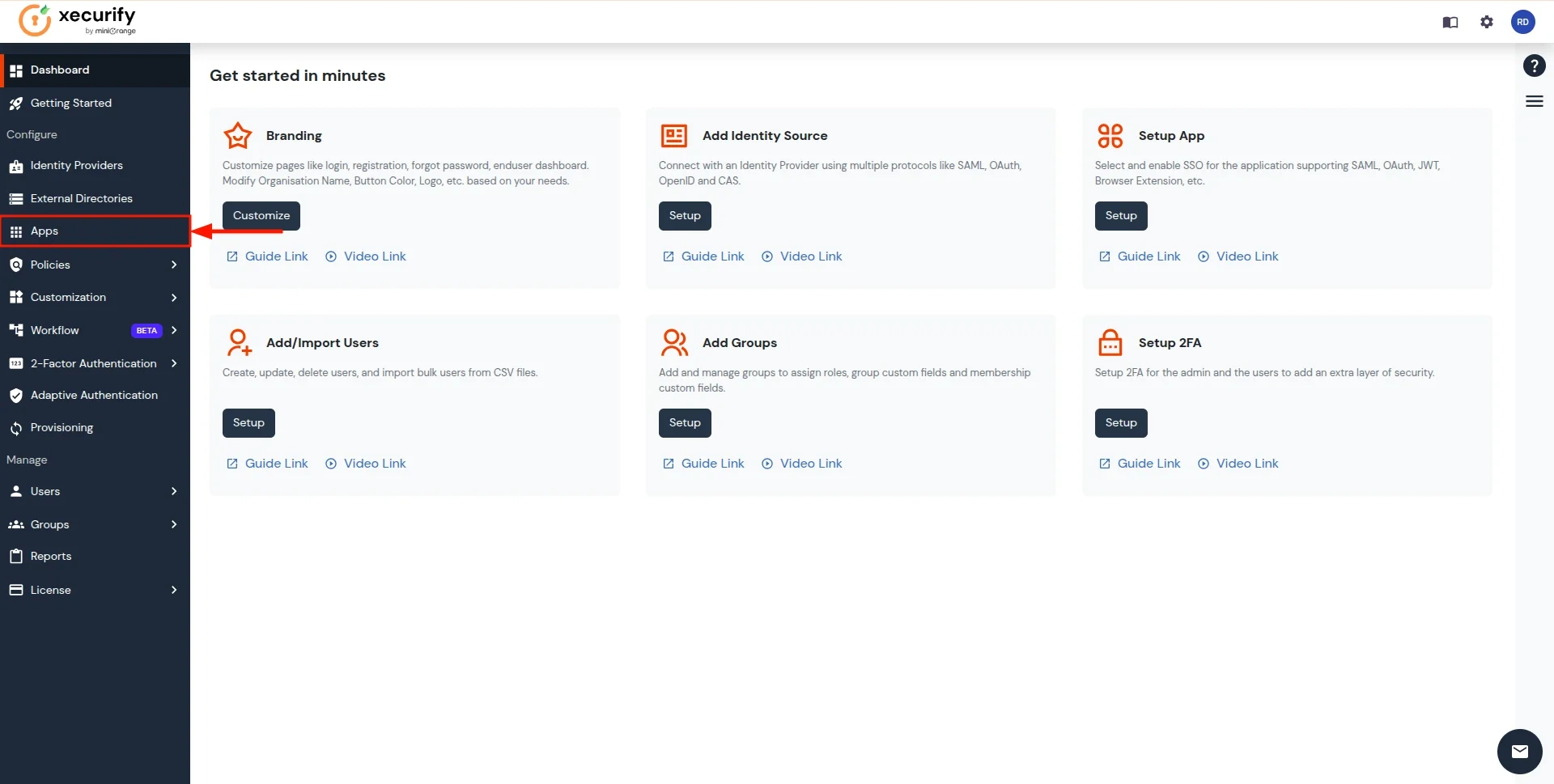 Google workspace with your Identity Provider- miniOrange IDP