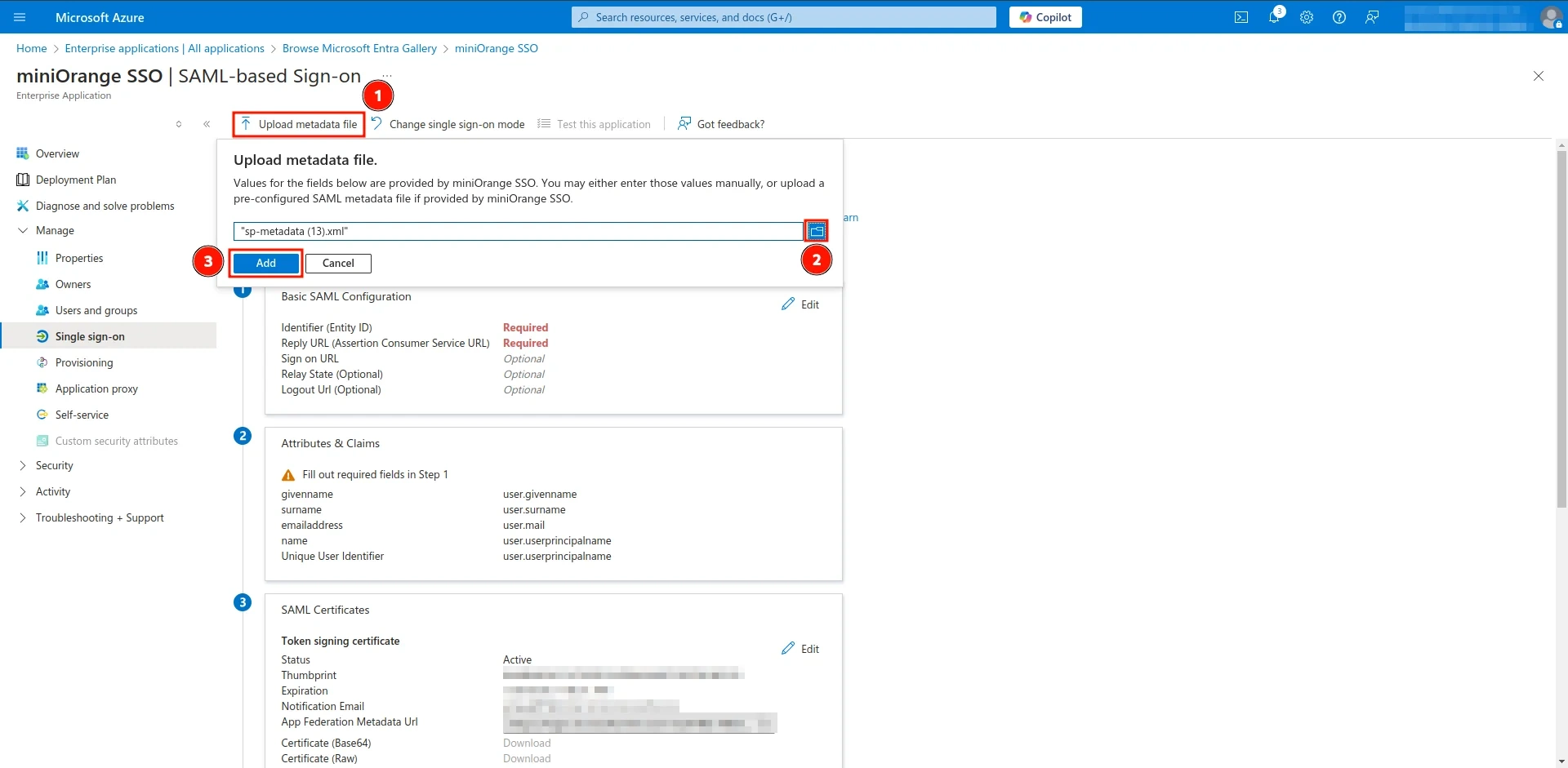 Shopify Non-Plus Admin SSO with Microsoft Entra ID- upload metadata | integrate shopify plus entra