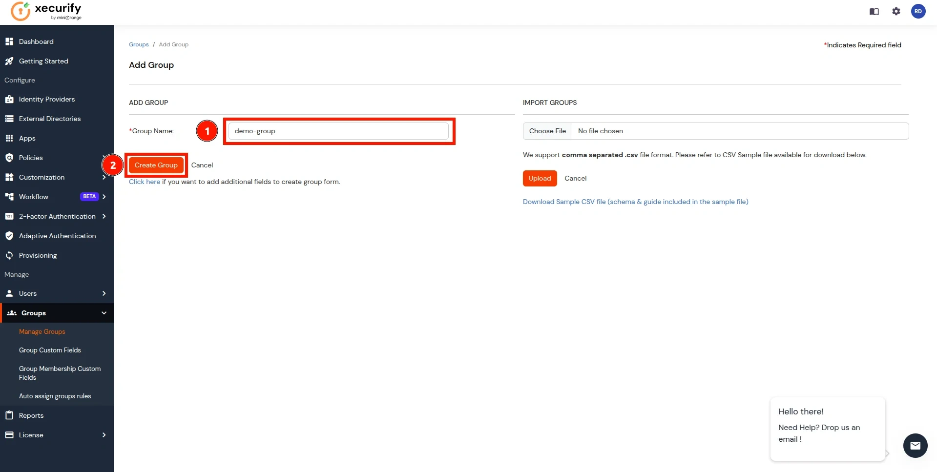 Google workspace with your Identity Provider- group name