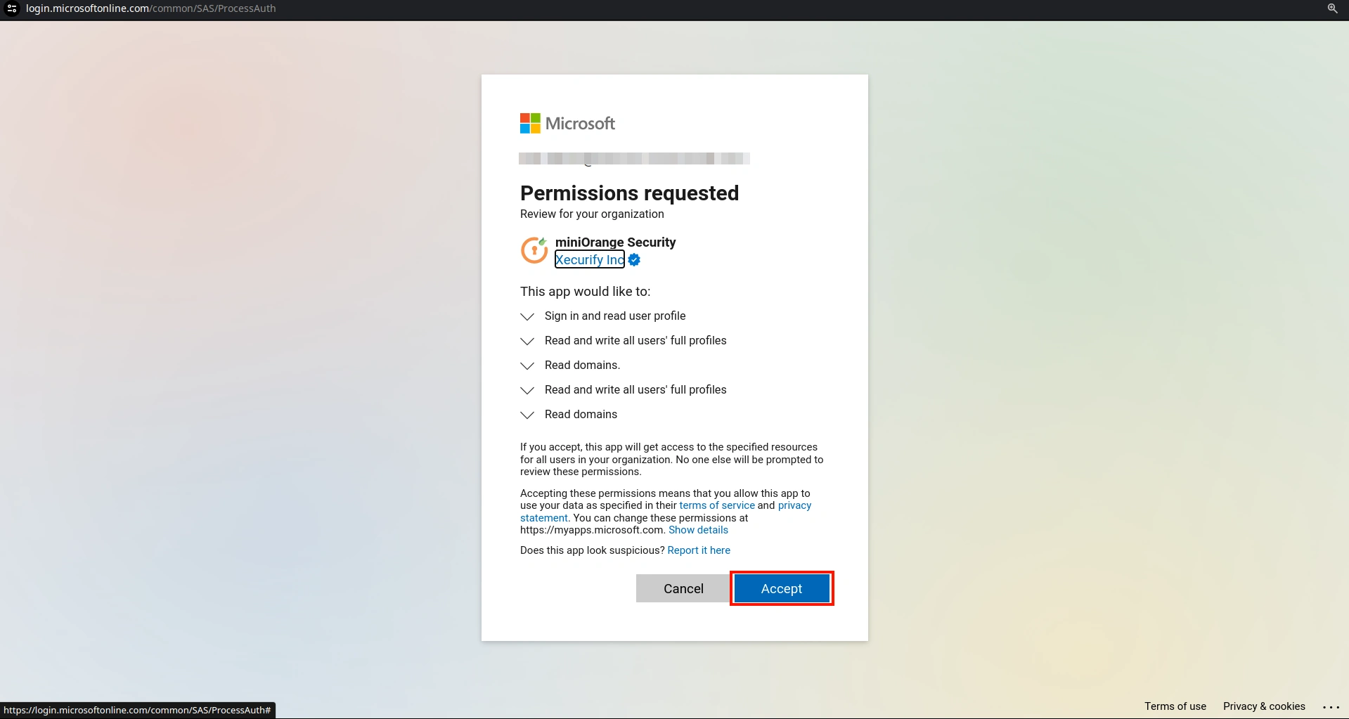 ecure Microsoft Office365 using CASB- create group