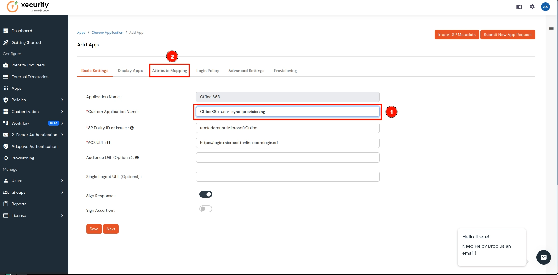 ecure Microsoft Office365 using CASB- Applications