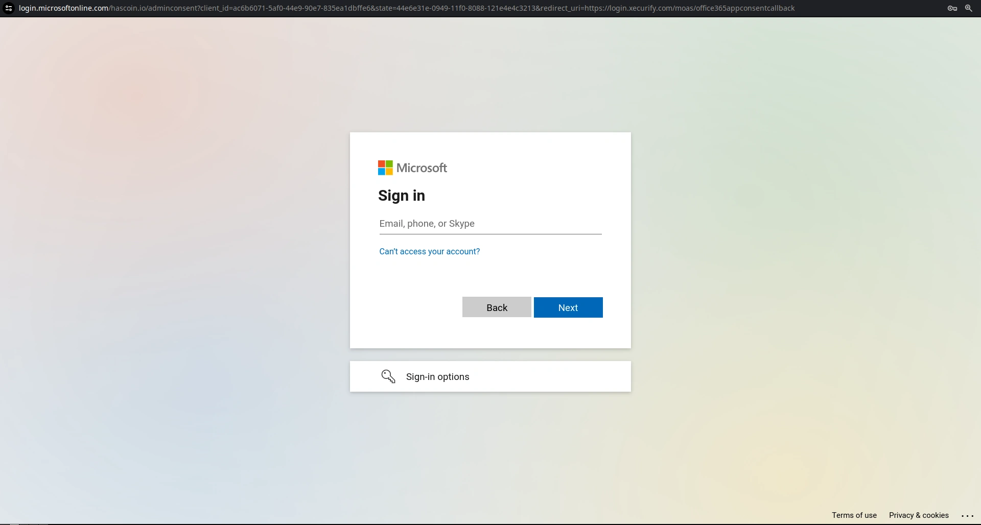ecure Microsoft Office365 using CASB- add user