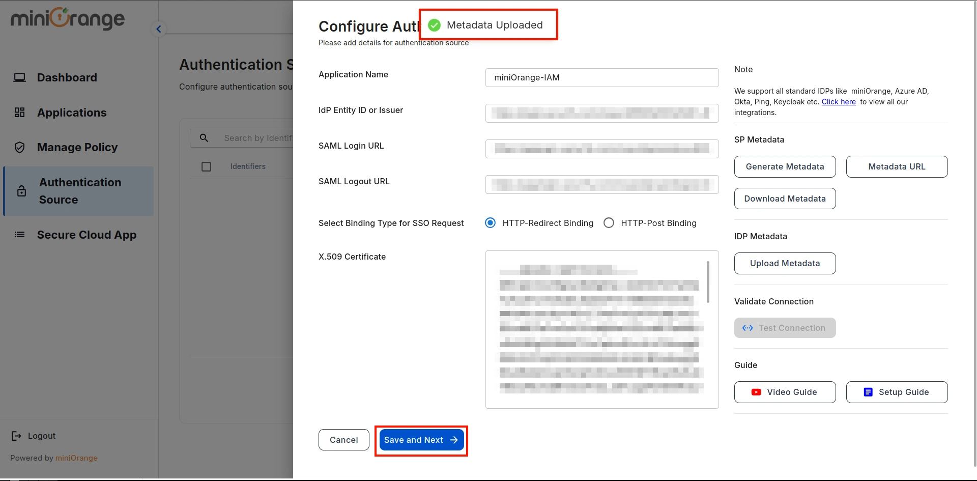 ecure Microsoft Office365 using CASB-click on save