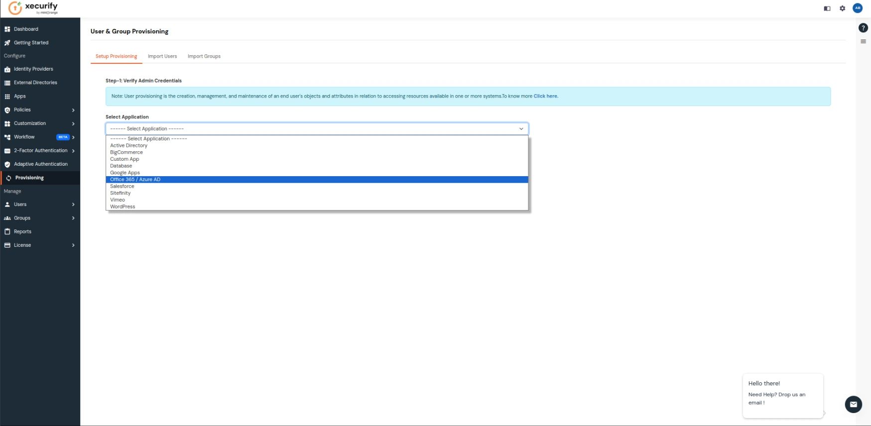 ecure Microsoft Office365 using CASB- group name