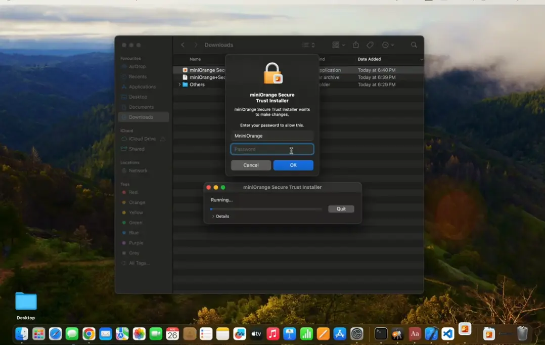 Password Secure Trust CASB Agent