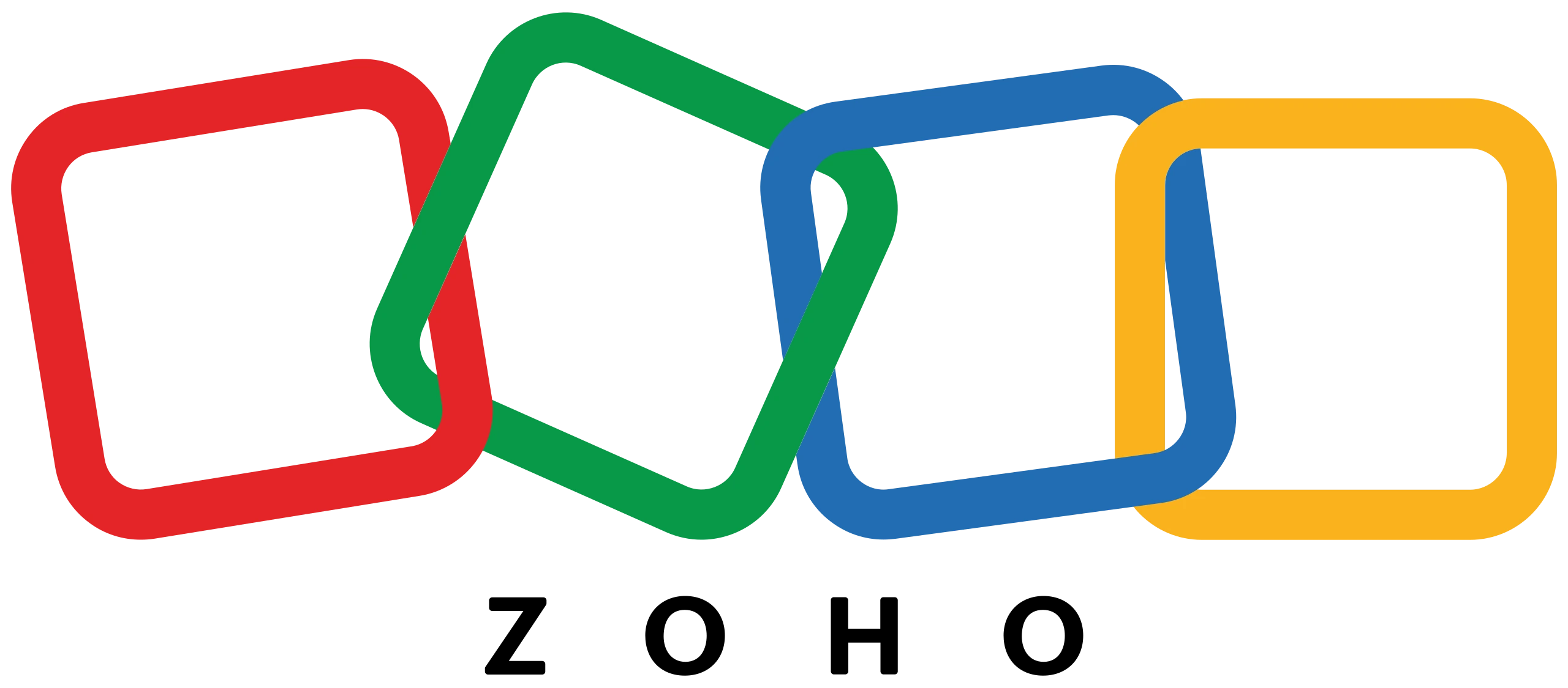 Zoho logo highlighting CASB solution integration for business software security