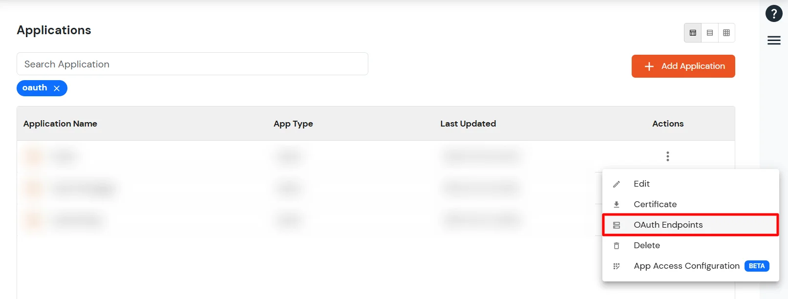 miniOrange Identity Platform Admin Handbook: OAuth Endpoints