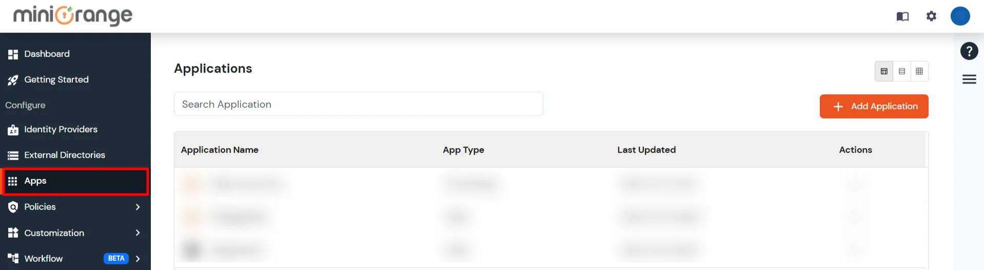 JavaScript OAuth Single Sign-On (SSO) Navigate to Apps
