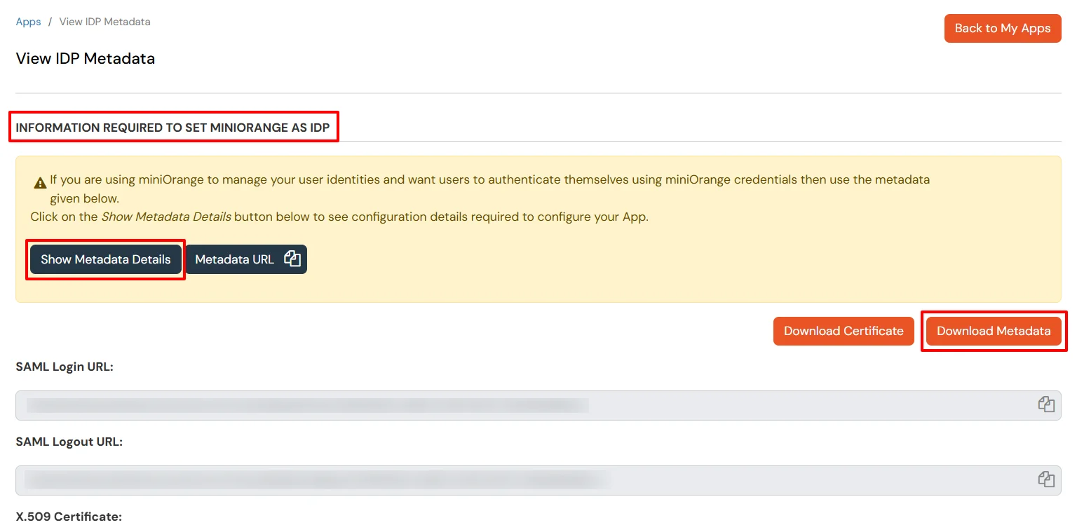 AnyConnect Single Sign On (sso) Download Metadata