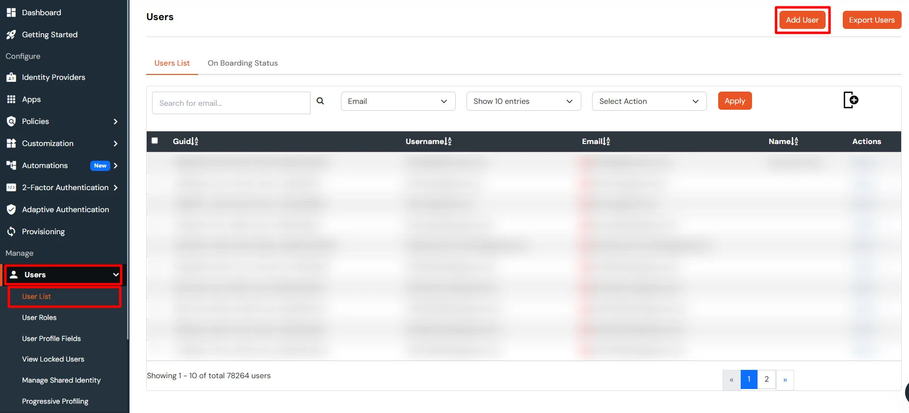 QlikView: Add user in miniOrange