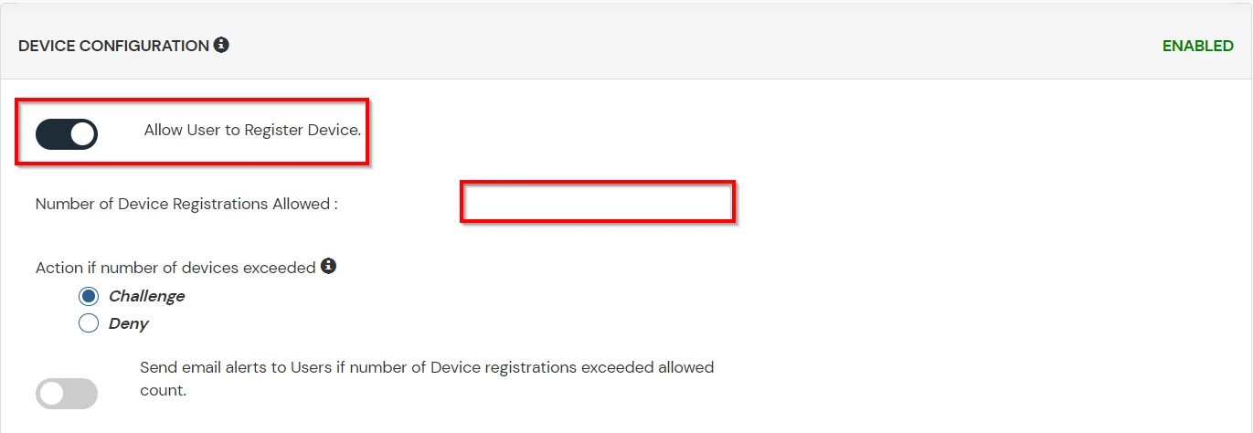 Zoho Single Sign-On (SSO) Restrict Access adaptive authentication enable device restriction