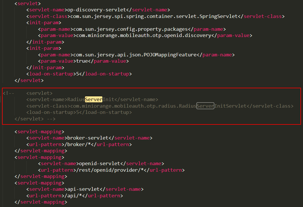 MFA/Two Factor Authentication(2FA) for : Enable radius exchangeprotocol