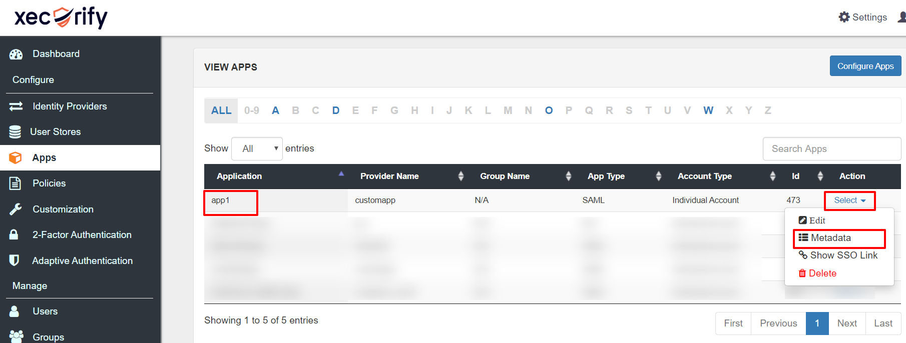 Two factor-authentication for osTicket | Support Ticketing System:saml-custom-app-metadata