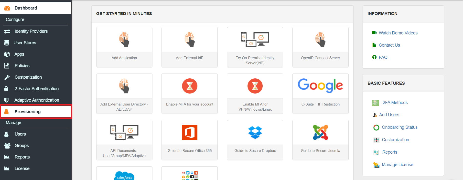 MFA/Two Factor Authentication(2FA) for Parallels Desktop User Sync/Provisioning