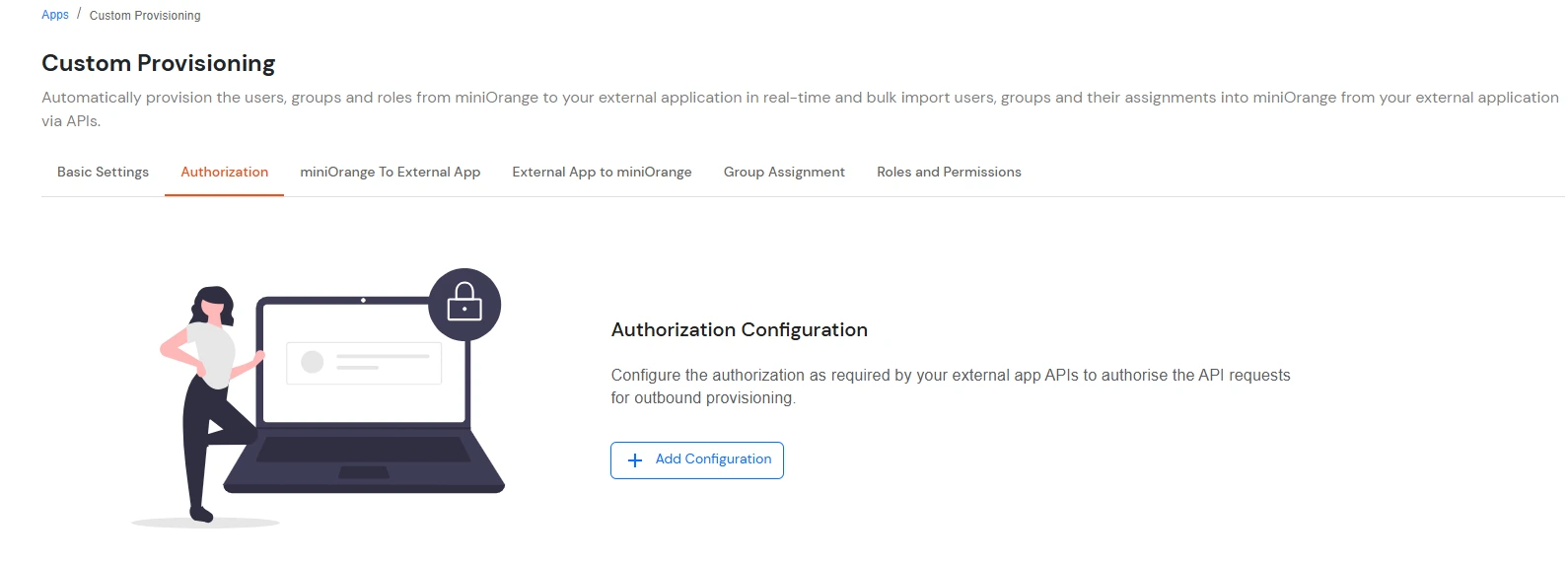 Zendesk: Provisioning App - Add Configuration